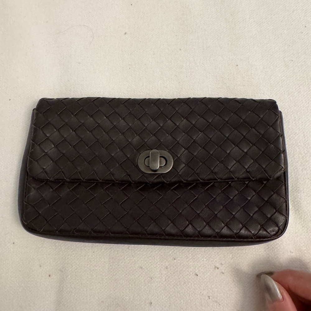 Bottega Veneta wallet in Dark Brown